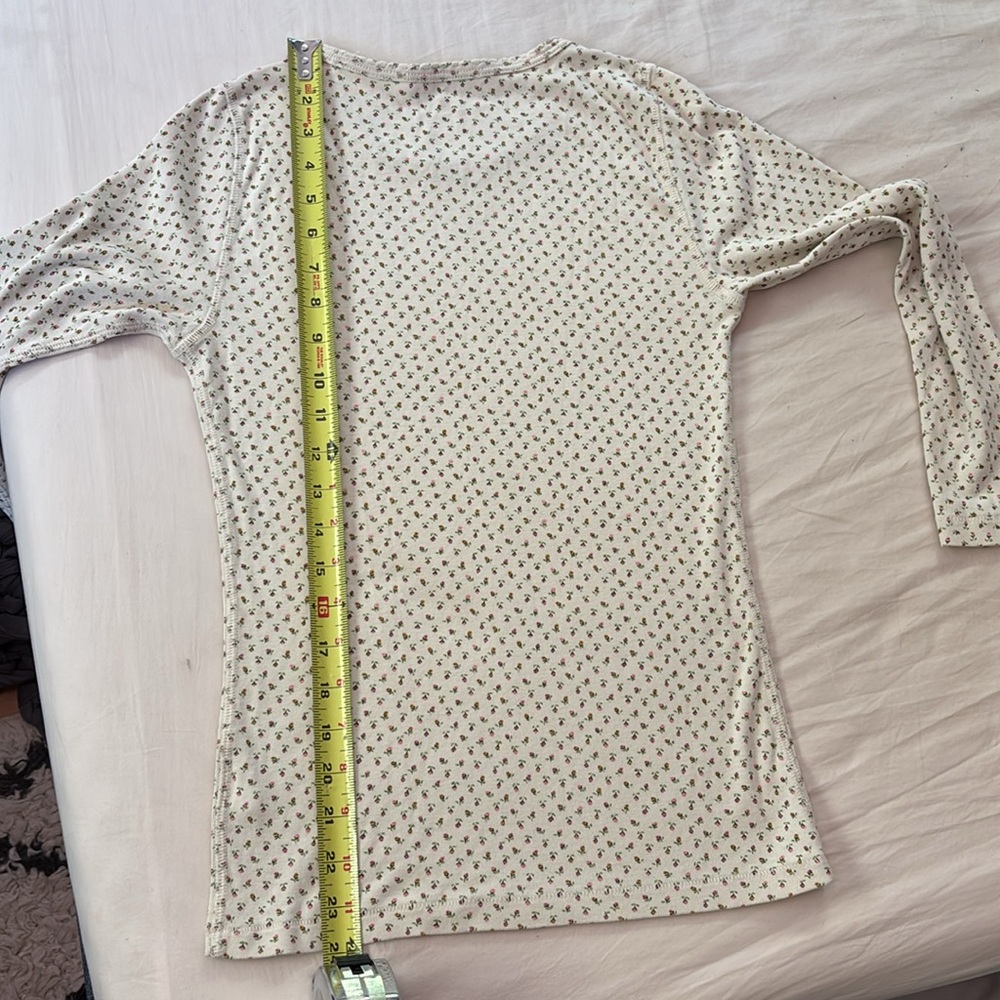 Floral Print Long Sleeve Top - Picture 11 of 17